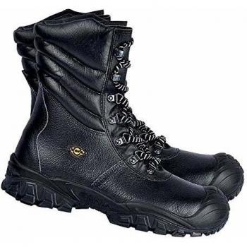 Cofra nt030 – 000.w43 Talla 43 S3, Diseño de la Bandera del Reino Unido Ci SRC Nueva Ural Zapatos de Seguridad, Color Negro