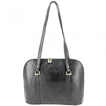 Hexagona - Bolso de asas para mujer negro negro 36L x 28H x 10E cm
