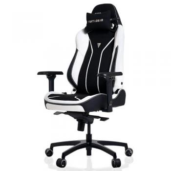 Vertagear SL5800 - Silla Gaming Personalizable, Transpirable, Ergonómica, Ajustable, Para Gamers con Peso Máximo 113 Kg y 183 cm de Altura, Luces LED opcionales, Cuero