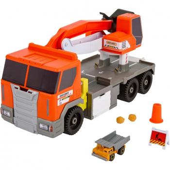Camión excavadora Action Drivers Matchbox con funciones transformables