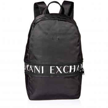 Armani Exchange - Backpack, Mochilas Hombre, Negro