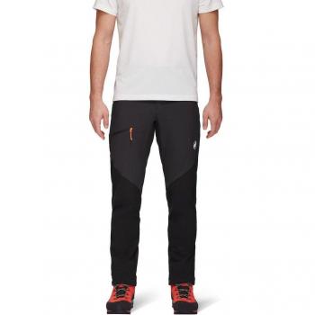 Mammut Courmayeur Men's Softshell Pants - Black, Regular Fit