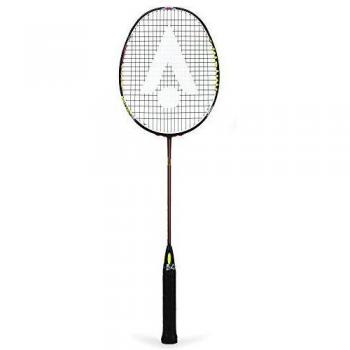 Karakal Black Zone Pro - Raqueta de bádminton con Funda para la Cabeza