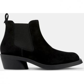Botines de mujer Camper Bonnie de piel con elásticos, color negro, talla 37