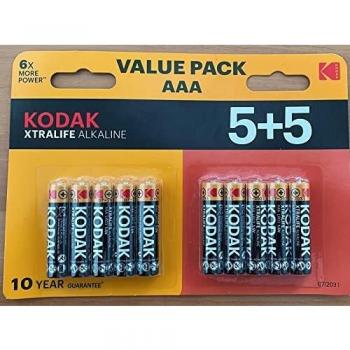 Blister Pilas Kodak Alcalina Xtralife AAA