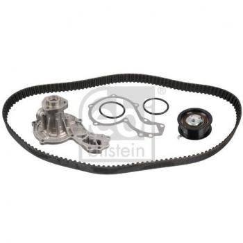 FEBI BILSTEIN Bomba de agua + kit de correa de distribución 173024 para SEAT: Ibiza, Cordoba, Toledo, Inca & VOLKSWAGEN: Golf, Transporter, Vento