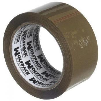 WOLFPACK LINEA PROFESIONAL 14051306 Cinta Embalar Marron 48 mm. x 66 m