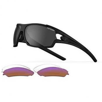 Gafas de Sol Tifosi Amok Intercambiables con 3 Lentes Negras