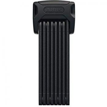 ABUS Bordo Big 6000K/120 Folding Lock - Black, with SH Holder, XPlus Cylinder for High Security