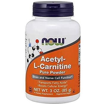 Acetyl-L-Carnitine Powder 85g - NOW Foods Nervous System Support