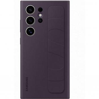 Funda con soporte morada Samsung para Galaxy S24 Ultra