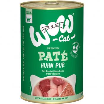 WOW Cat Adult 6 x 400 g - Pollo puro