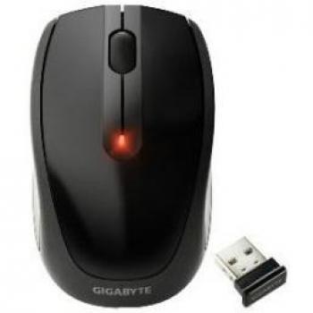 Gigabyte M7580 - Ratón, USB, Wireless, Óptico, 1000 DPI, Negro, 60 g