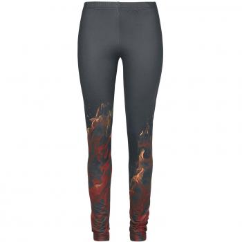 Rock Rebel by EMP Burning Bright Leggings Negro XL