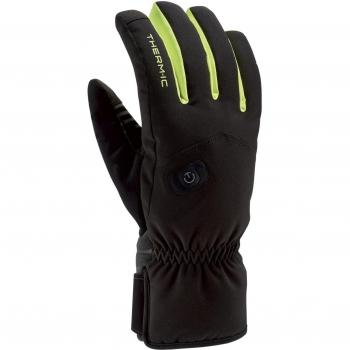 Guantes Calefactados Therm-ic Power Light+ Negros/Lima Talla S