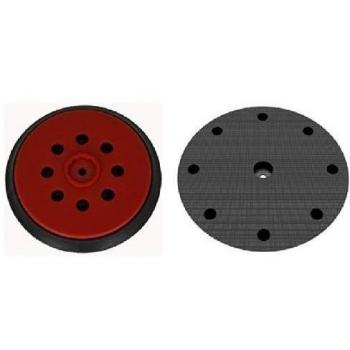 DFS Almohadilla de Lijado para HILTI WFE 150E - Discos de Lijado de Velcro Ø 6 150mm - Plato de Apoyo para 8+1 -Agujero para la extracción de Polvo - Duro Medio y Suave Disponible