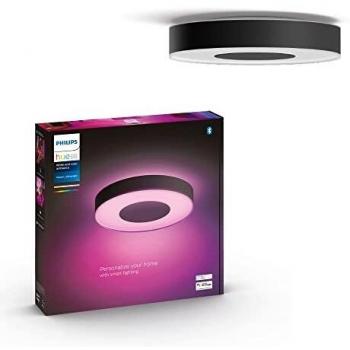 Philips Hue Infuse Lámpara de techo LED de 42,5 cm, negra