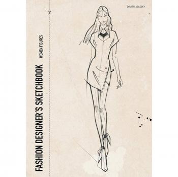 Cuaderno de Bocetos para Diseñadores de Moda - Figuras Femeninas