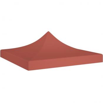 Techo de Carpa para Celebraciones 2x2 m 270 g/m² - Color Amarillo, Azul, Beige y Terracota