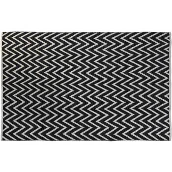 Alfombra DKD Home Decor Zig-zag Bicolor Urbano