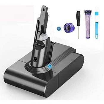 FLYLINKTECH Batería Dyson V7 SV11, 4500mAh Dyson V7 Batería 21.6V Batería de repuesto para Dyson V7 Aspiradora Inalámbrica V7 Animal V7 Trigger V7 Trigger + V7 Motorhead Pro V7 Fluffy V7 Matelas