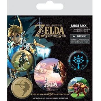 The Legend Of Zelda: Breath Of The Wild - Badge Pack The Climb