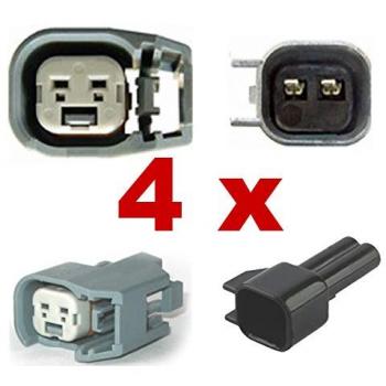 Greenspirits Reemplazo inyectores Conector - Bosch EV6 / EV14