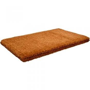 Best For Boots - Alfombra rectangular de fibra de coco gruesa y felpudo rectangular de fibra de coco