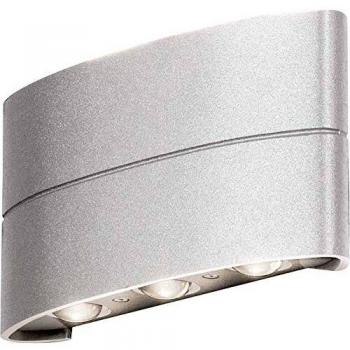 Aplique LED de exterior Konstsmide Chieri, blanco, 6 luces, 8W, IP54