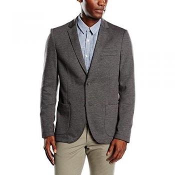 TOM TAILOR jersey blazer/512-Chaqueta de traje Hombre    Gris
