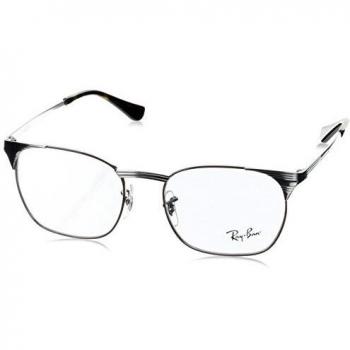 Ray-Ban 0Rx6386, Monturas de Gafas para Hombre, Gunmetal Top Brown, 53