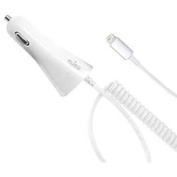 Puro CHAPLT1WHI - Cargador de móvil para el coche, blanco