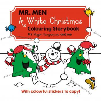 Libro para Colorear de Cuento: Mr. Men y una Blanca Navidad