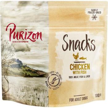 Purizon Snacks Grain-Free Chicken with Fish for Dogs - 100g