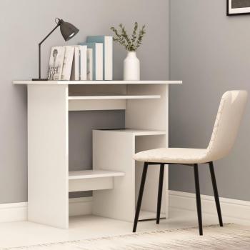 vidaXL White Desk 80x45x74 cm Engineered Wood