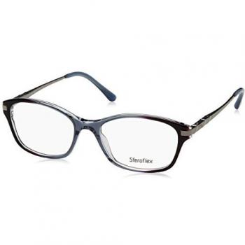 Sferoflex SF1556 C592 Women's Eyeglasses Grey Size 53 (Frame Only) - Blue Light Block Available