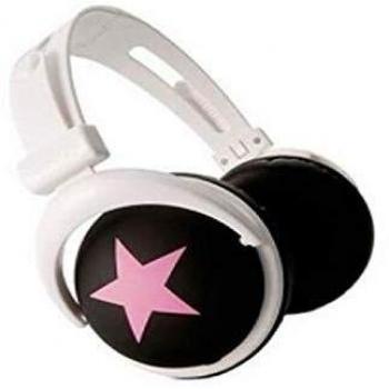 AURICULARES ACOLCHADOS STEREO MP3 ESTRELLA ROSA