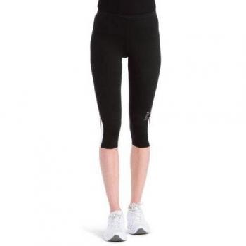 GORE RUNNING WEAR Sunlight Women's - Pantalones de running para mujer, tamaño 42, color negro / blanco