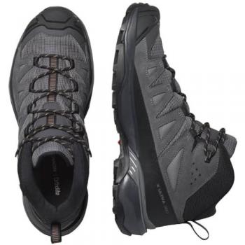 Botas de senderismo Salomon X Ultra 360 Leather Mid GORE-TEX gris oscuro - Talla 47(1/3)