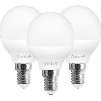 Bombilla LED Esférica E14 8W 810lm Luz Neutra 4000K Pack de 3