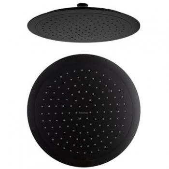 Rociador de Ducha Redondo Ø240mm ABS Negro Mate Ramon Soler