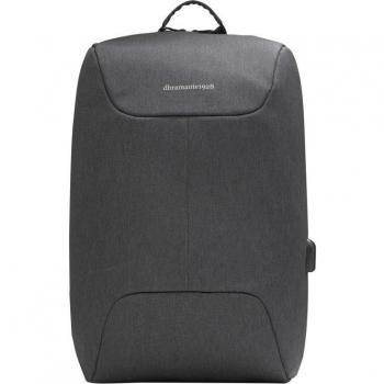 Mochila Reciclada Dbramante 1928 Charlottenborg para Notebook de 16 en Carbón
