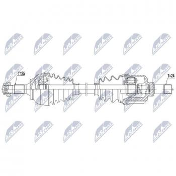 Árbol de transmisión NTY NPW-CT-103 con características de alta resistencia y durabilidad