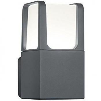 Aplique de Exterior LED Ebro, 1 Foco, 6W, Aluminio Antiacido, Integrado, 14.4 x 10 x 20 cm