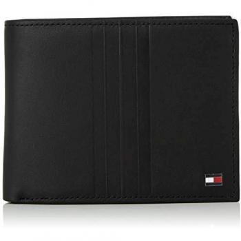 Tommy Hilfiger - Th Metro Cc Flap And Coin, Carteras Hombre, Negro