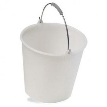 Cubo de Polietileno 15 Litros Blanco