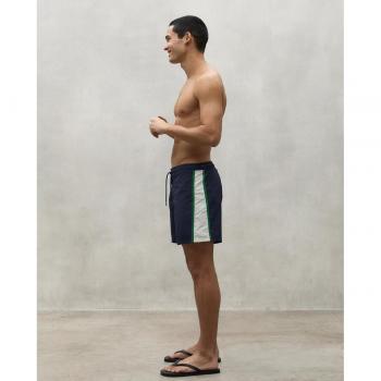 ECOALF - Bañador Lombok marino para hombre, diseño sostenible con bolsillo trasero autoadhesivo