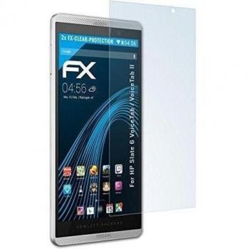 atFoliX Lámina Protectora de Pantalla Compatible con HP Slate 6 VoiceTab/VoiceTab II Película Protectora, Ultra Transparente FX Lámina Protectora