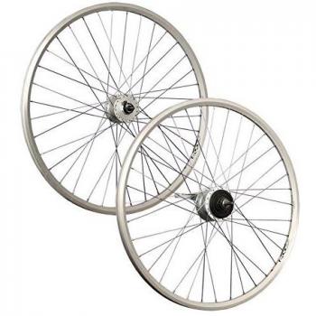 Juego de ruedas de bicicleta de 28 pulgadas con dinamo Shimano Nexus Inter-8 y freno contrapedal