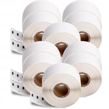 10 Rollos de etiquetas multiuso compatible con Dymo 11356 41mm x 89mm
